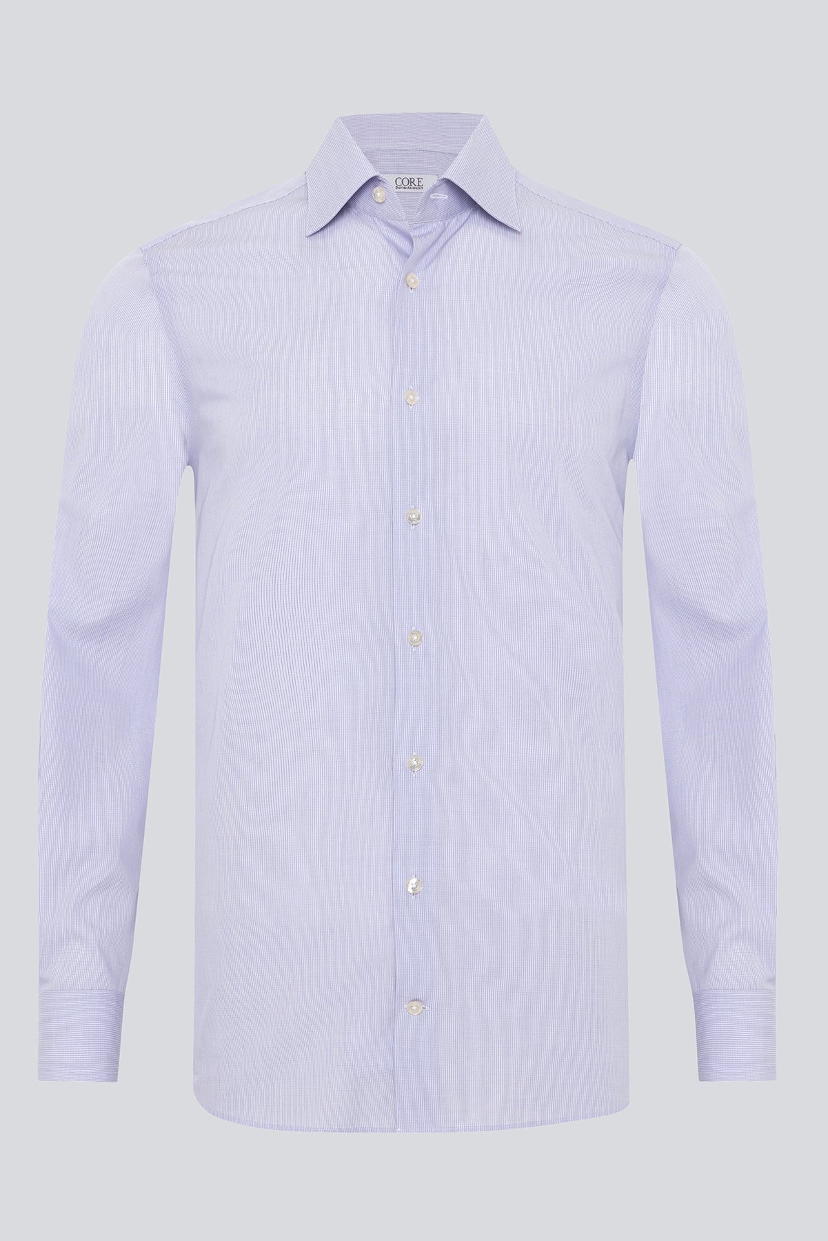 London, Stripes & Checks - Purple Micro Check