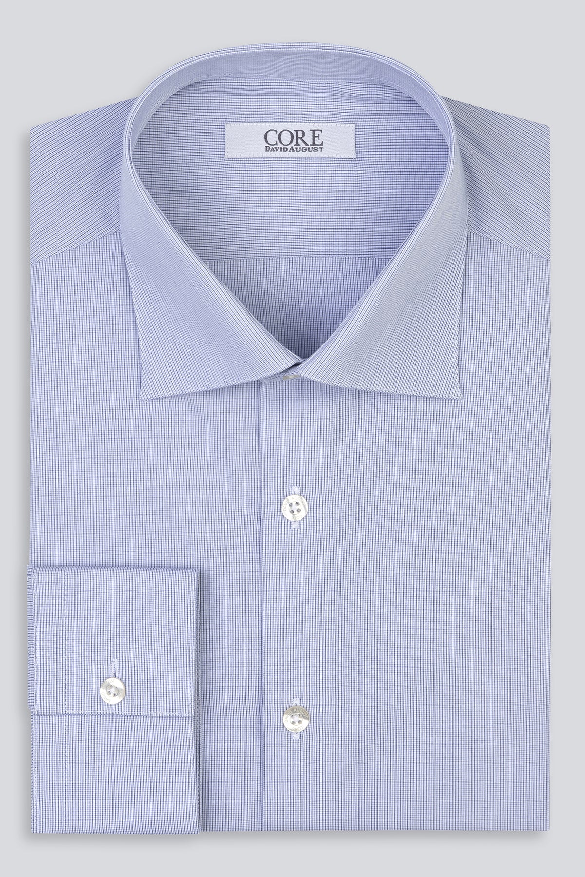 London, Stripes & Checks - Navy Micro Check