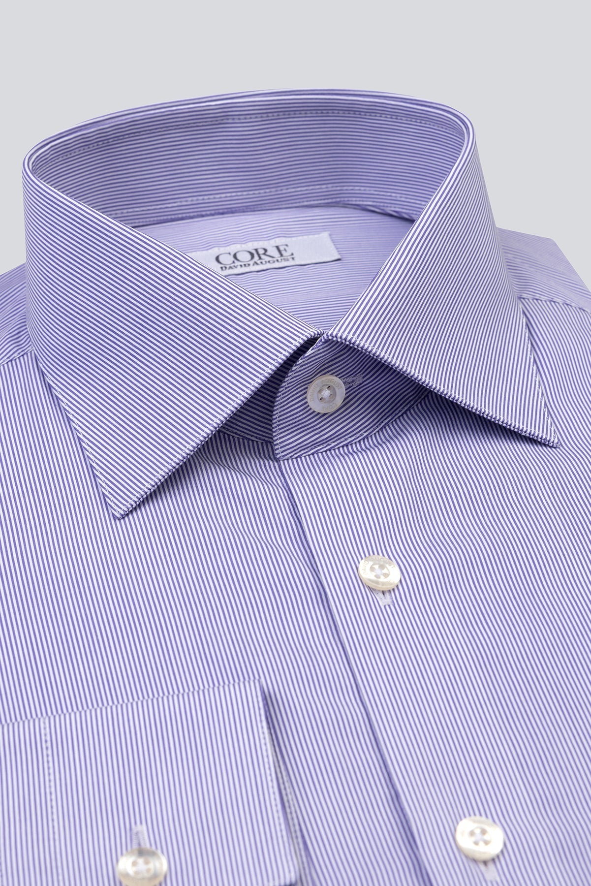 London, Stripes & Checks - Purple Stripe