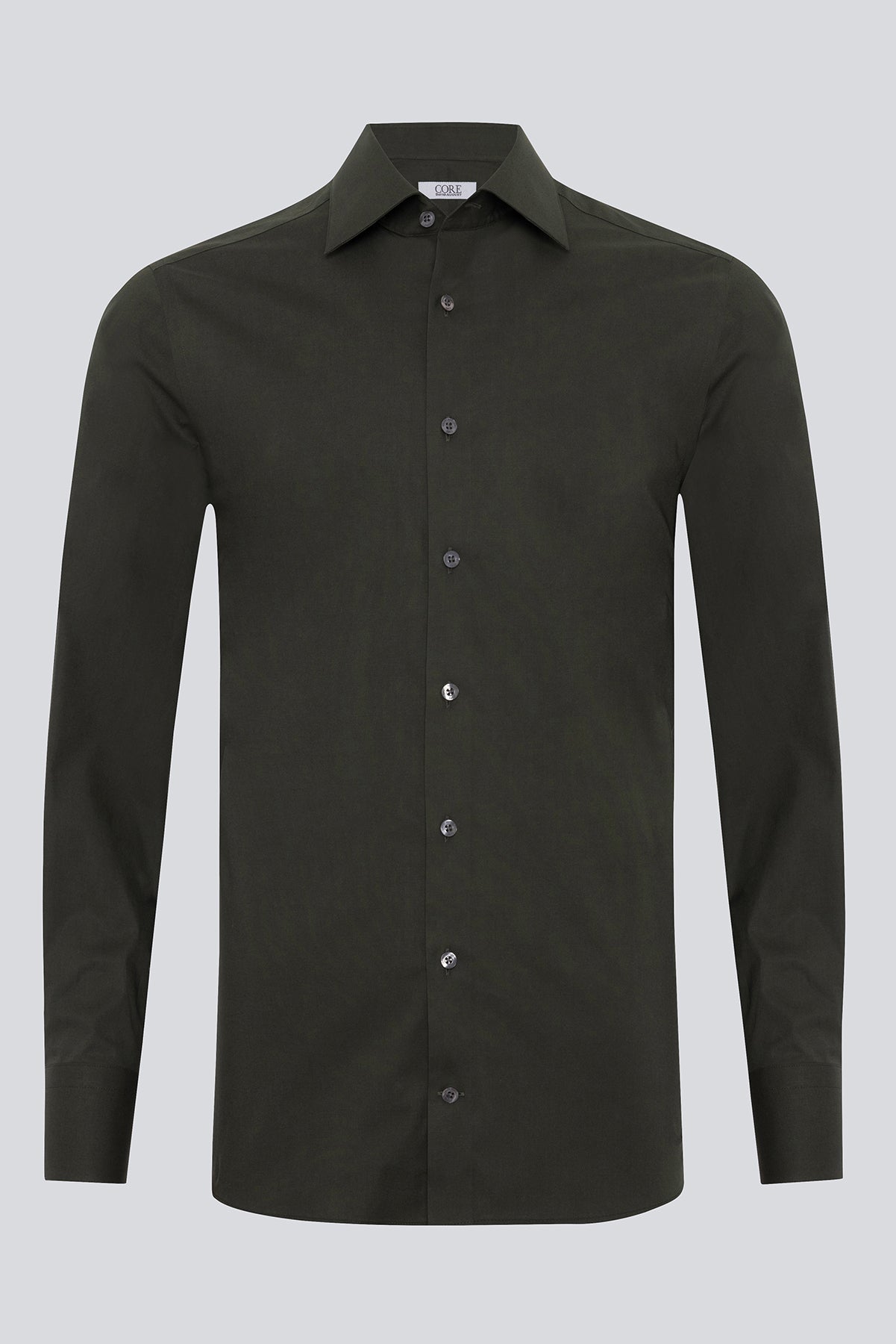 Nerea Stretch Poplin - Olive