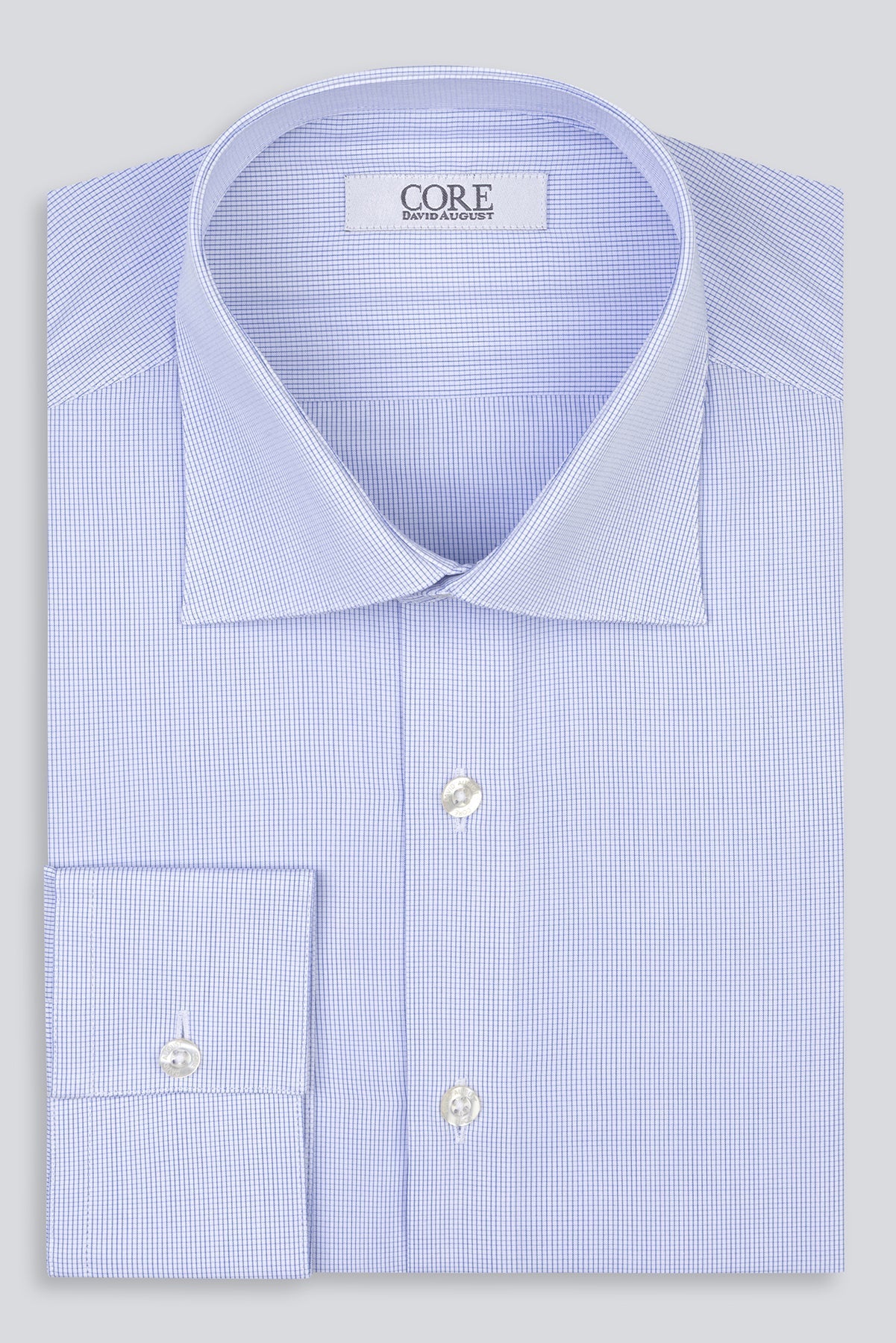 Elegant, Stripes & Checks - Blue Mini Check