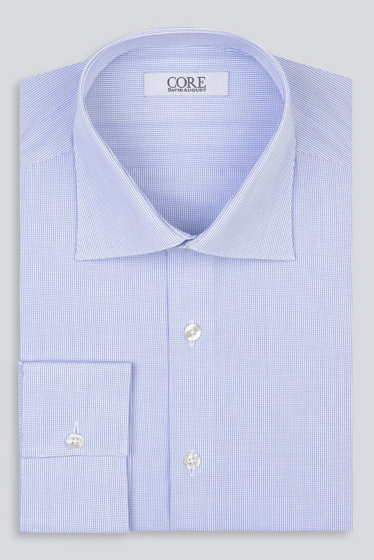 Elegant, Stripes & Checks - Blue Mini Check