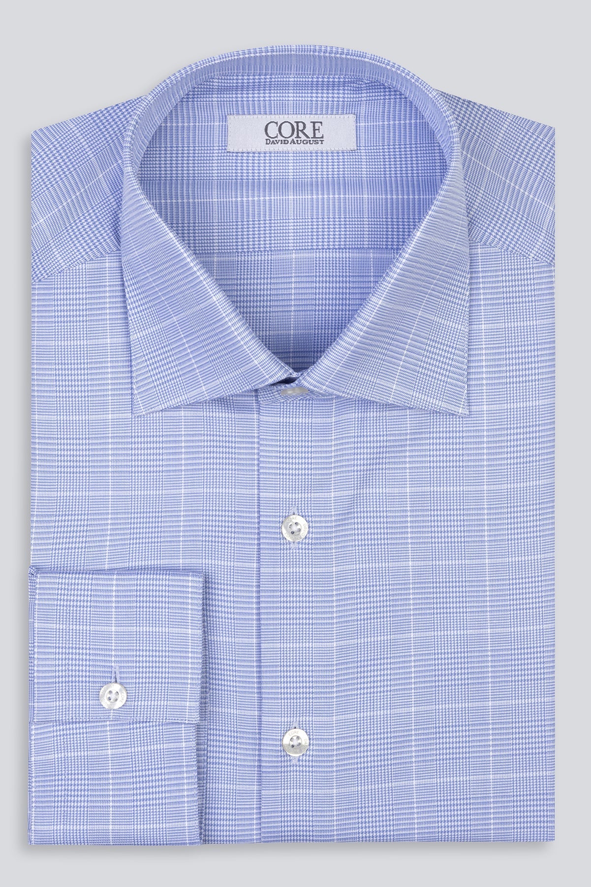 Twill Plaid - Blue / White