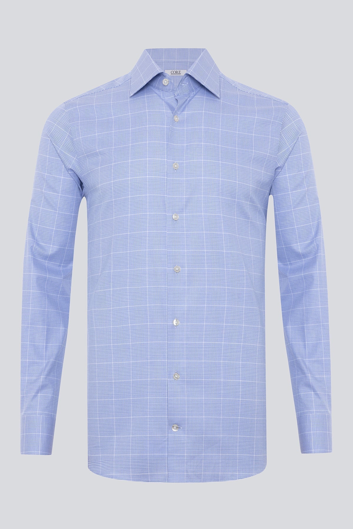 Twill Plaid - Blue / White