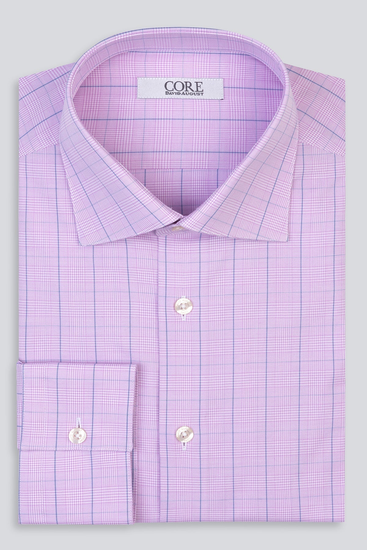 Fuji Window Plaid - Pink Blue White