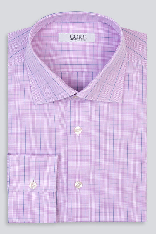 Fuji Window Plaid - Pink Blue White