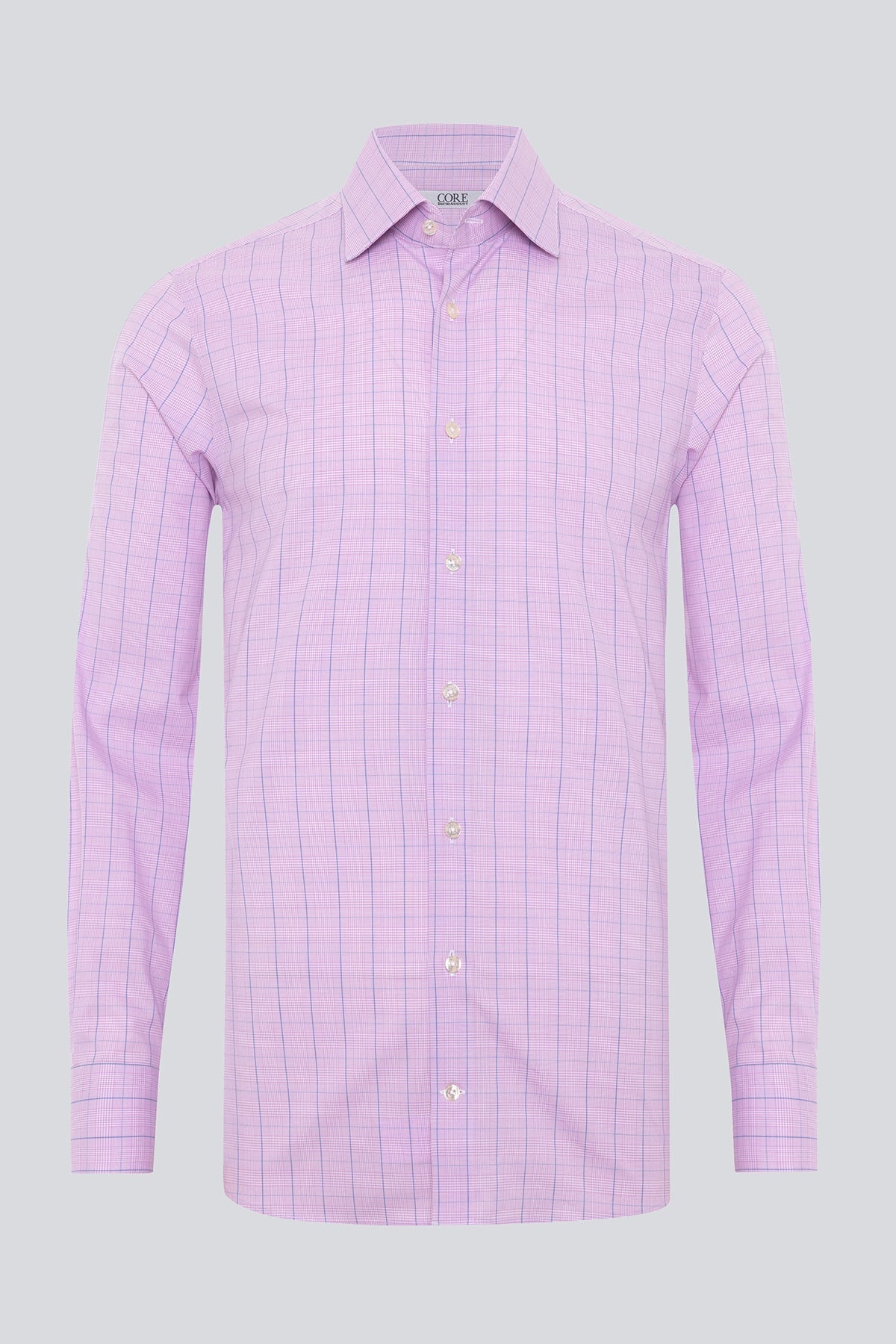 Fuji Window Plaid - Pink Blue White